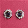Cubic Zirconia Tops With 2 Tone Plating