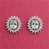 Cubic Zirconia Tops With 2 Tone Plating