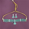 Cubic Zirconia Classic Necklace With 2 Tone Plating
