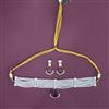 Cubic Zirconia Classic Necklace With 2 Tone Plating