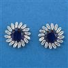 Cubic Zirconia Tops With Rhodium Plating