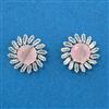 Cubic Zirconia Tops With Rhodium Plating