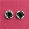Cubic Zirconia Tops With Rhodium Plating