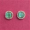 Cubic Zirconia Tops With 2 Tone Plating