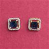 Cubic Zirconia Tops With 2 Tone Plating