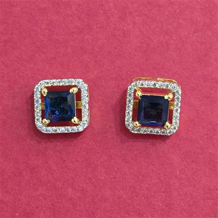 Cubic Zirconia Tops With 2 Tone Plating