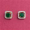 Cubic Zirconia Tops With 2 Tone Plating