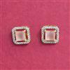 Cubic Zirconia Tops With 2 Tone Plating