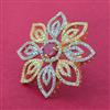 Cz Classic Ring With 2 Tone Plating