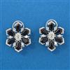 Cubic Zirconia Tops With Rhodium Plating