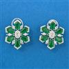 Cubic Zirconia Tops With Rhodium Plating