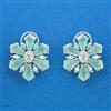 Cubic Zirconia Tops With Rhodium Plating