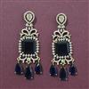 Cubic Zirconia Classic Earring With Mehndi Plating