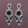 Cubic Zirconia Classic Earring With Rhodium Plating