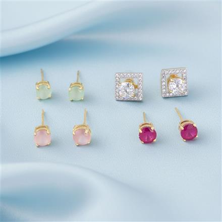 Cz Tops With Gold Plating