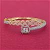 Cz Openable Kada With 2 Tone Plating