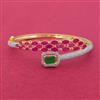 Cz Openable Kada With 2 Tone Plating