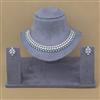 Cz Classic Necklace With Mehndi Plating