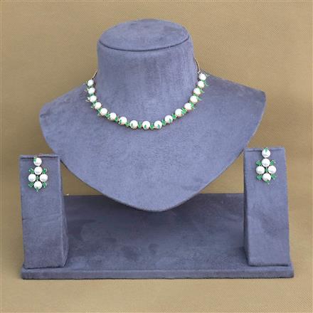 Cubic Zirconia Classic Necklace With Gold Plating
