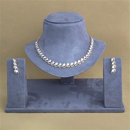Cubic Zirconia Classic Necklace With Gold Plating