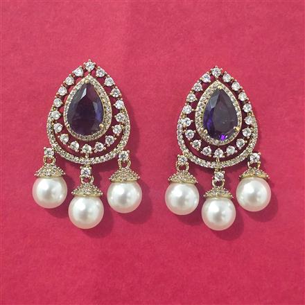 Cz Tops With Mehndi Plating