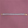 Cubic Zirconia Classic Bracelet With 2 Tone Plating