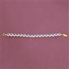 Cubic Zirconia Classic Bracelet With 2 Tone Plating