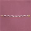 Cubic Zirconia Classic Bracelet With 2 Tone Plating