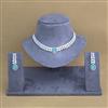 Cubic Zirconia Classic Necklace With Rhodium Plating