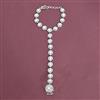 Cubic Zirconia Classic Hath Pan With Rhodium Plating