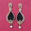 Cz Classic Earring With 2 Tone Plating