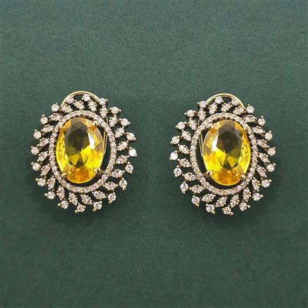Cz Tops With Mehndi Plating