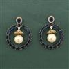 Cz Classic Earring With Mehndi Plating