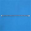 Cz Openable Bracelet With Rhodium Plating