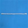 Cz Openable Bracelet With Rhodium Plating