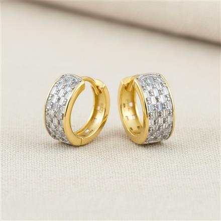 Cz Bali With 2 Tone Rhodium Plating