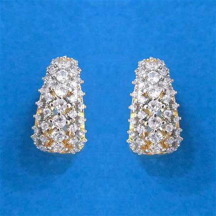 Cz Bali With 2 Tone Rhodium Plating