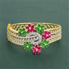 Cz Openable Kada With 2 Tone Plating