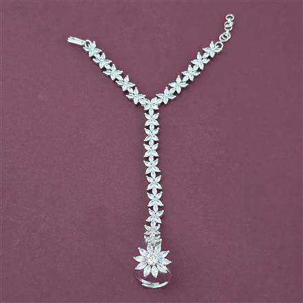 Cz Classic Hath Pan With 2 Tone Rhodium Plating