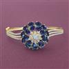 Cz Openable Kada With 2 Tone Plating