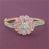 Cz Openable Kada With 2 Tone Plating