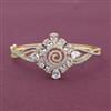 Cz Openable Kada With 2 Tone Plating