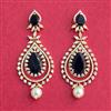 Cubic Zirconia Classic Earring With 2 Tone Plating