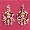 Cubic Zirconia Classic Earring With 2 Tone Plating