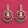 Cubic Zirconia Classic Earring With 2 Tone Plating