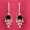 Cubic Zirconia Bali With 2 Tone Plating