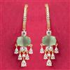 Cubic Zirconia Bali With 2 Tone Plating