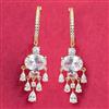 Cubic Zirconia Bali With 2 Tone Plating