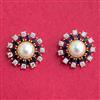 Cubic Zirconia Tops With 2 Tone Plating