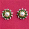 Cubic Zirconia Tops With 2 Tone Plating